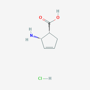 Cis-2-aminocyclopent-3-enecarboxylic acid hydrochloride