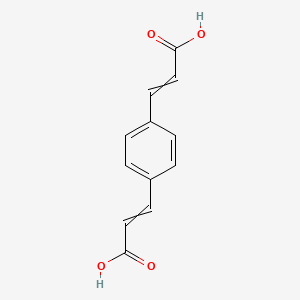 molecular formula C12H10O4 B7949156 3,3'-(p-Phenylene)diacrylic acid 