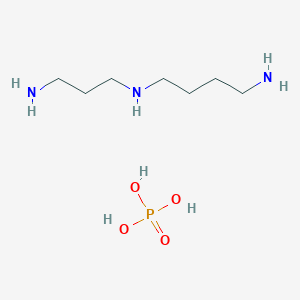 molecular formula C7H22N3O4P B7949194 N1-(3-Aminopropyl)butane-1,4-diamine phosphate 