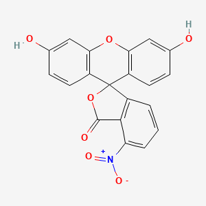 molecular formula C20H11NO7 B7949211 4-Nitrofluorescein 