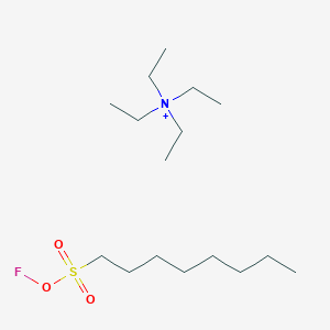 molecular formula C16H37FNO3S+ B7949237 fluoro octane-1-sulfonate;tetraethylazanium 