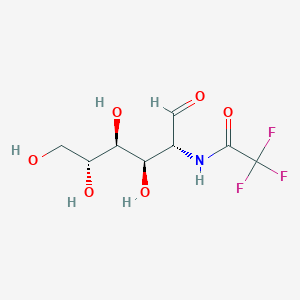 2,2,2-Trifluoro-N-((2R,3R,4S,5R)-3,4,5,6-tetrahydroxy-1-oxohexan-2-yl)acetamide