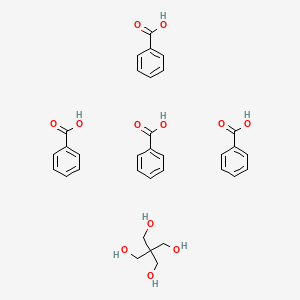 molecular formula C33H36O12 B7949442 Tetrakis(benzoic acid); pentek 