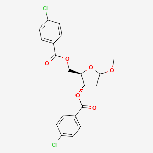 1-Methoxy-3,5-Bis-(4-chlorobenzoyl)-2-Deoxy-D-Ribose