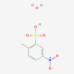 molecular formula C7H9NO6S B7949619 2-Methyl-5-nitrobenzenesulfonicacidhydrate 