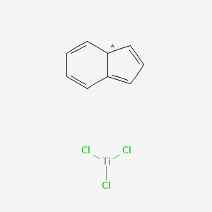 molecular formula C9H7Cl3Ti B7949681 CID 134888762 