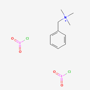 molecular formula C10H16Cl2I2NO4+ B7949697 Trimethylbenzylammonium Dichloroiodate 