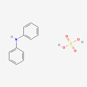 molecular formula C12H13NO4S B7949704 Diphenylamine sulfate CAS No. 56961-69-4