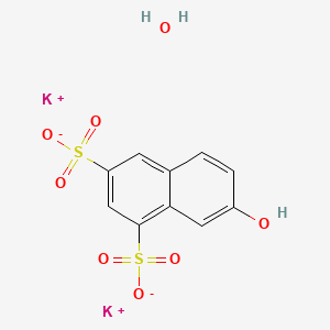 molecular formula C10H8K2O8S2 B7949893 DipotassiuM 2-Naphthol-6,8-disulfonate Hydrate 