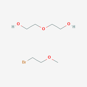 molecular formula C7H17BrO4 B7949894 C7H17BrO4 