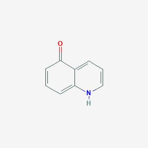 molecular formula C9H7NO B7949902 1H-quinolin-5-one 