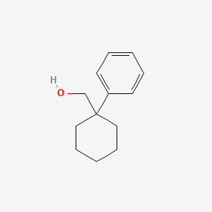 B7949953 Cyclohexanemethanol, 1-phenyl- CAS No. 68692-77-3