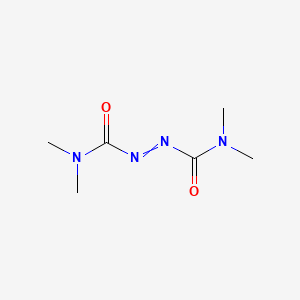 molecular formula C6H12N4O2 B7949960 N1,N1,N2,N2-Tetramethyldiazene-1,2-dicarboxamide 