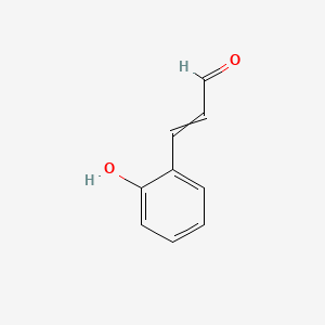 molecular formula C9H8O2 B7950012 3-(2-Hydroxyphenyl)prop-2-enal 