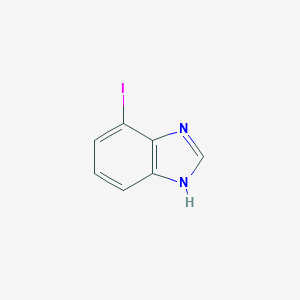 molecular formula C7H5IN2 B079503 4-碘-1H-苯并咪唑 CAS No. 51288-04-1