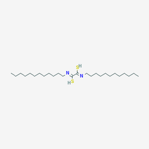 molecular formula C26H52N2S2 B7950337 N,N'-didodecylethanediimidothioic acid 