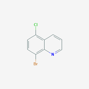 molecular formula C9H5BrClN B079507 8-溴-5-氯喹啉 CAS No. 1154741-20-4