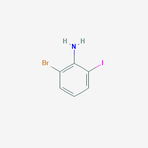 molecular formula C6H5BrIN B079515 2-Bromo-6-iodoaniline CAS No. 84483-27-2