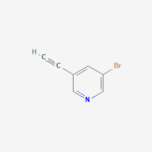 molecular formula C7H4BrN B079517 3-Bromo-5-ethynylpyridine CAS No. 866683-52-5