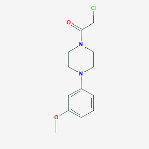 2-Chloro-1-(4-(3-methoxyphenyl)piperazin-1-yl)ethan-1-one