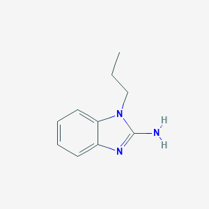 molecular formula C10H13N3 B079562 1-丙基-1H-苯并咪唑-2-胺 CAS No. 57667-50-2