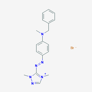 molecular formula C18H21BrN6 B079570 碱性红46 CAS No. 12221-69-1