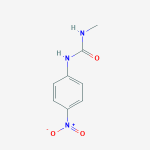 molecular formula C8H9N3O3 B079573 N-Methyl-N'-(4-nitrophenyl)urea CAS No. 13866-64-3