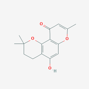 molecular formula C15H16O4 B079574 Allopeucenin CAS No. 13475-12-2