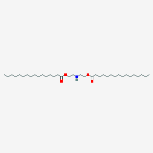 molecular formula C36H71NO4 B079575 2-(2-Hexadecanoyloxyethylamino)ethyl hexadecanoate CAS No. 13080-33-6
