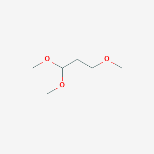 molecular formula C6H14O3 B079582 1,1,3-三甲氧基丙烷 CAS No. 14315-97-0