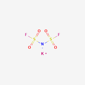 molecular formula F2KNO4S2 B7959159 potassium;bis(fluorosulfonyl)azanide 
