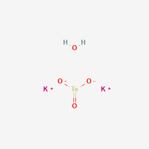 molecular formula H2K2O4Te B7959181 Potassium tellurite hydrate 