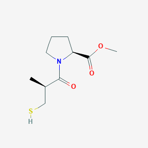 molecular formula C10H17NO3S B7959336 Captopril Methyl Ester CAS No. 176036-41-2