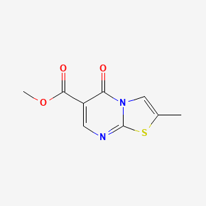 molecular formula C9H8N2O3S B7959450 Methyl 2-methyl-5-oxo-[1,3]thiazolo[3,2-A]pyrimidine-6-carboxylate CAS No. 1820740-38-2