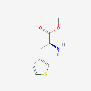 Methyl (2S)-2-amino-3-(thiophen-3-YL)propanoate