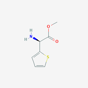Methyl (2S)-2-amino-2-(thiophen-2-YL)acetate