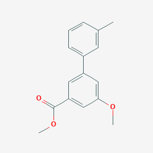 Methyl 3-methoxy-5-(3-methylphenyl)benzoate