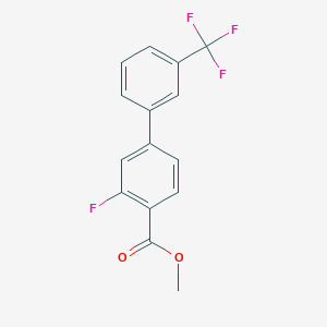 3-Fluoro-3'-(trifluoromethyl)biphenyl-4-carboxylic acid methyl ester