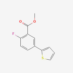 Methyl 2-fluoro-5-(thiophen-2-YL)benzoate