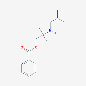 molecular formula C15H23NO2 B079600 Isobucaine CAS No. 14055-89-1