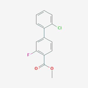 Methyl 4-(2-chlorophenyl)-2-fluorobenzoate