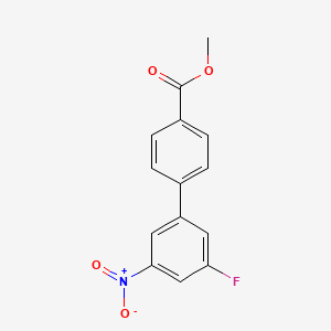 Methyl 4-(3-fluoro-5-nitrophenyl)benzoate