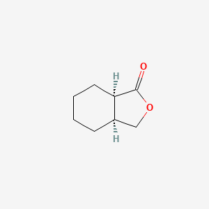 molecular formula C8H12O2 B7960301 cis-hexahydroisobenzofuran-1(3H)-one CAS No. 65376-02-5
