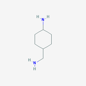 molecular formula C7H16N2 B079605 4-(氨甲基)环己胺 CAS No. 13338-82-4