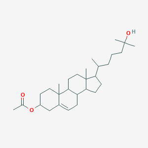 molecular formula C29H48O3 B079622 [17-(6-hydroxy-6-methylheptan-2-yl)-10,13-dimethyl-2,3,4,7,8,9,11,12,14,15,16,17-dodecahydro-1H-cyclopenta[a]phenanthren-3-yl] acetate CAS No. 10525-22-1