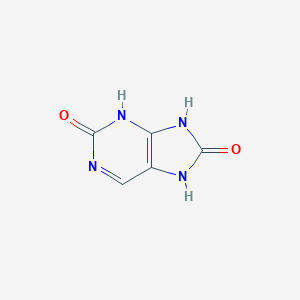 molecular formula C5H4N4O2 B079631 7,9-Dihydro-2H-purine-2,8(3H)-dione CAS No. 13230-99-4
