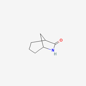 molecular formula C7H11NO B7963349 6-Azabicyclo[3.2.1]octan-7-one 
