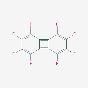 molecular formula C12F8 B079638 Octafluorobiphenylene CAS No. 13628-92-7