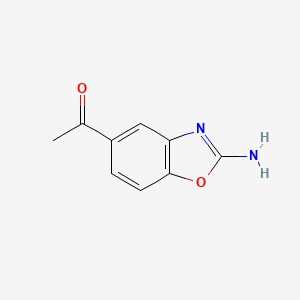 1-(2-Aminobenzo[d]oxazol-5-yl)ethanone