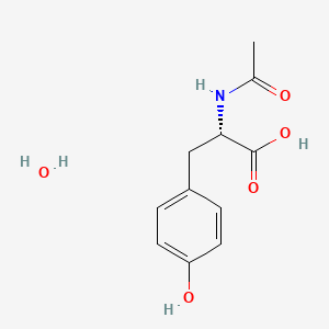 (2S)-2-acetamido-3-(4-hydroxyphenyl)propanoic acid hydrate